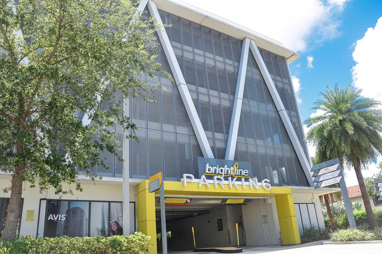 Brightline Fort Lauderdale Parking Garage